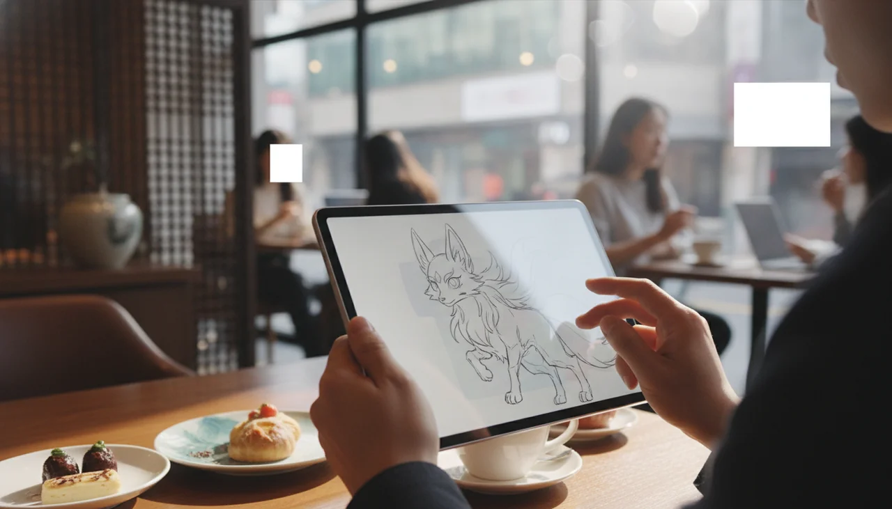 캐릭터 디자인 스케치