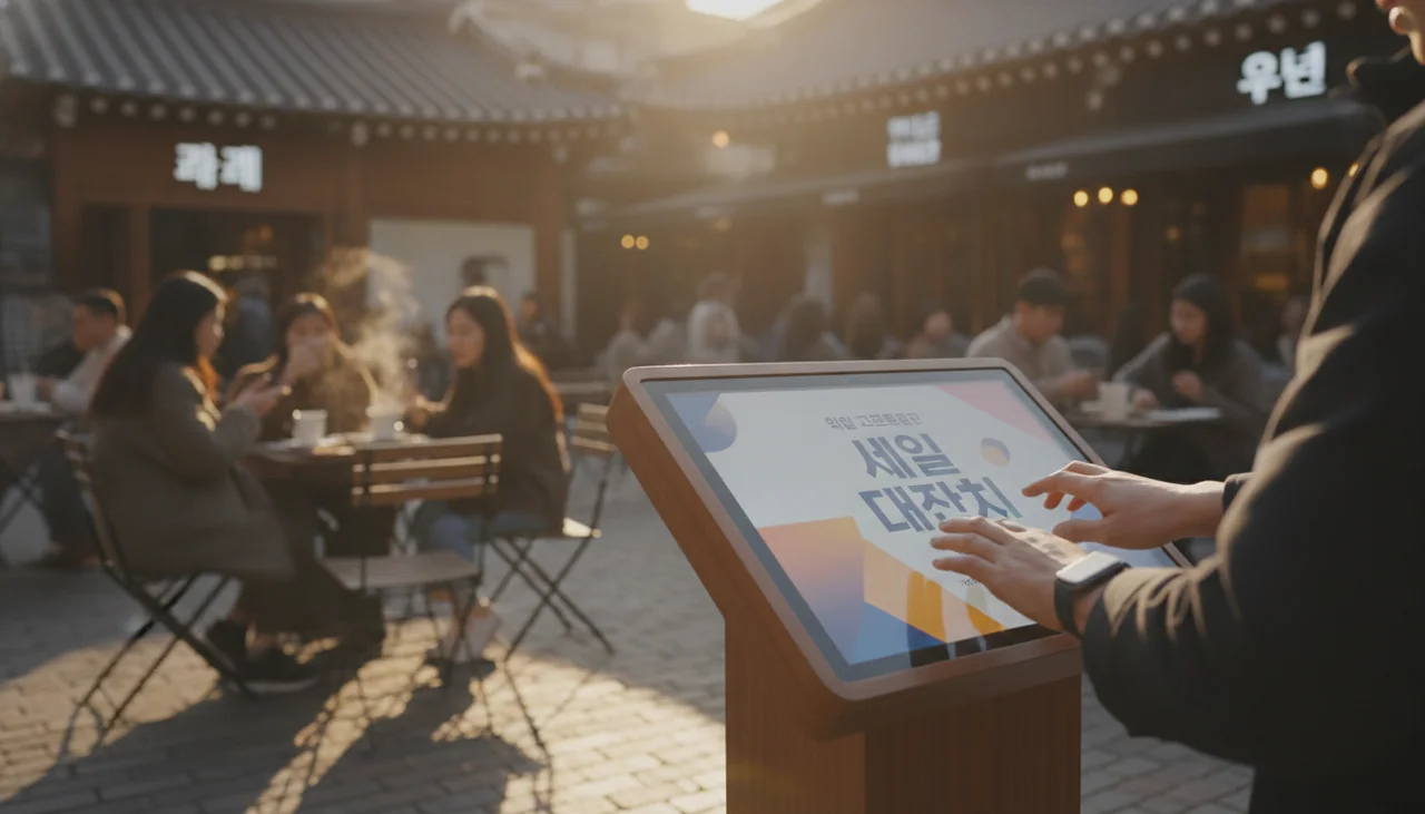 할인 프로모션 포스터