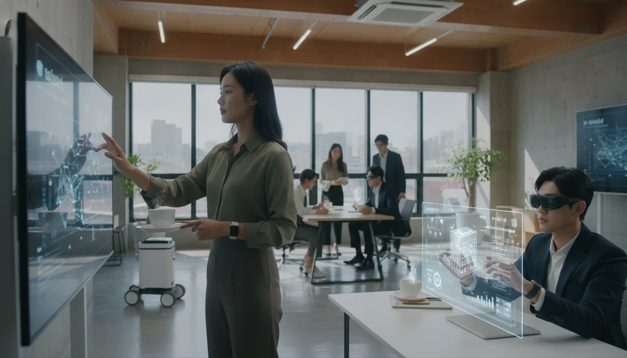 사무실에서 AI 활용